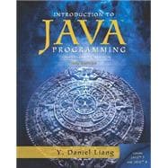 Intro to Java Programming, Comprehensive Version 9780133761313