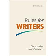 Rules for Writers with Writing about Literature (Tabbed Version) 9781319011314