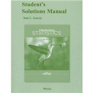 Student Solutions Manual for Introductory Statistics 9780321691316