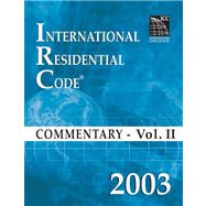 2003 International Residential Code Commentary