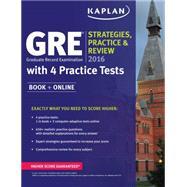 Kaplan GRE Strategies, Practice, and Review 2016 9781625231345