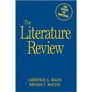 The Literature Review: Six Steps to Success 9781412961349