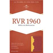 RVR 1960 Biblia con Referencias, ámbar/rojo ladrillo símil piel 9781433691355