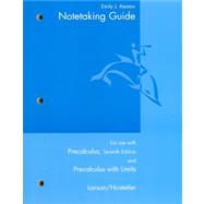 Notetake Print for Larson/Hostetler's Precalculus with Limits