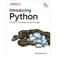 Introducing Python 9781492051367