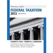 Prentice Hall's Federal Taxation 2013 Individuals 9780132891370