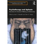 Psychotherapy and Aphasia 9780367141394