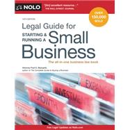 Legal Guide for Starting & Running a Small Business 9781413321401