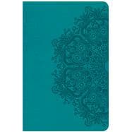 CSB Compact Ultrathin Bible, Teal LeatherTouch 9781433651403