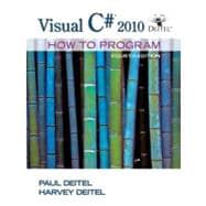 Visual C# 2010 How to Program 9780132151429