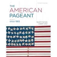 The American Pageant, Volume 2 9781111831431
