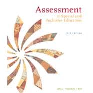 Assessment: In Special and Inclusive Education, 11th Edition 9781133331445