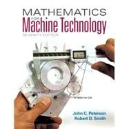 Mathematics for Machine Technology 9781133281450