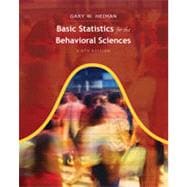 Basic Statistics for the Behavioral Sciences, 6th Edition 9781133331452