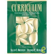 CURRICULUM:FOUNDATIONS PRINC & ISSUES