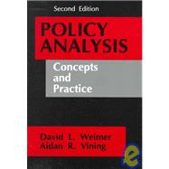 Policy Analysis : Concepts and Practice