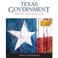 Texas Government Plus NEW MyPoliSciLab with Pearson eText -- Access Card Package 9780205971466