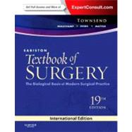 Sabiston Textbook of Surgery: The Biological Basis of Modern Surgical Practice 9781455711468