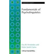 Fundamentals of Psycholinguistics 9781405191470