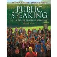 MySpeechLab with Pearson eText -- Standalone Access Card -- for Public Speaking An Audience-Centered Approach 9780205661473