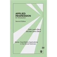 Applied Regression 9781483381473
