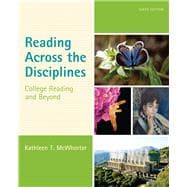 Reading Across the Disciplines College Reading and Beyond 9780321921482