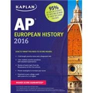 AP European History 2018 Online + Book 9781625231482
