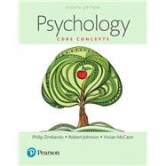 Psychology Core Concepts -- Books a la Carte 9780134191485