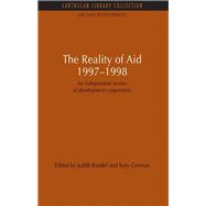The Reality of Aid 1997-1998: An independent review of development cooperation 9780415851497
