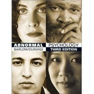 Abnormal Psychology An Integrative Approach (with InfoTrac and CD-ROM) 9780534581497