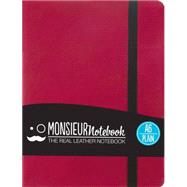 Monsieur Notebook Pink Leather Plain Small 9781781431498