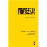 Interaction Concepts of Personality 9780367111502