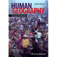 Human Geography 9781118451502