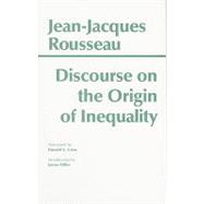 Discourse on the Origin of Inequality 9780872201507