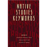 Native Studies Keywords 9780816531509
