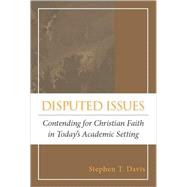 Disputed Issues