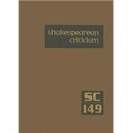 Shakespearean Criticism 9781414471518