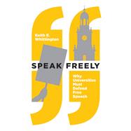 Speak Freely 9780691191522