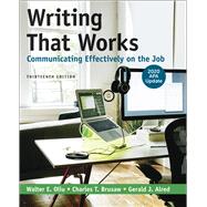 Writing That Works 9781319361525