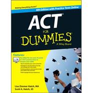Act for Dummies, With Online Practice Tests 9781118911532