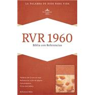 RVR 1960 Biblia con Referencias, damasco/coral símil piel 9781433691539