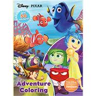 Disney Pixar Adventure Coloring 9781474821544