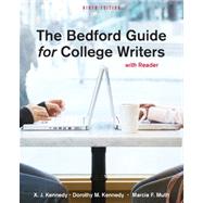 Bedford Guide for College Writers with Reader 9780312601546