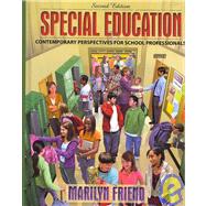 Special Education : Contemporary Perspectives for School Professionals, MyLabSchool Edition 9780205521548