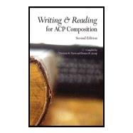 Writing and Reading for ACP Composition, 2/e 9781269321549