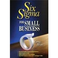 Six Sigma for Small Business 9781932531558