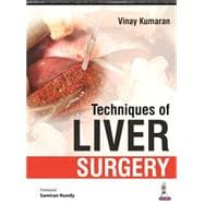 Techniques of Liver Surgery 9789385891564