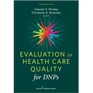 Evaluation of Health Care Quality for Dnps 9780826131577