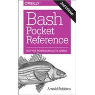 Bash Pocket Reference 9781491941591