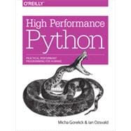 High Performance Python 9781449361594